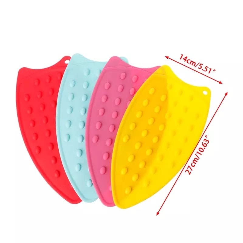 Silicone Non-Stick Iron Pad, Heat Resistance Iron Mat, Ironing Rest Pad, Non-Slip Iron Coaster Silicone Non-Stick Iron Pad, Heat Resistance Iron Mat, Ironing Rest Pad, Non-Slip Iron Coaster
